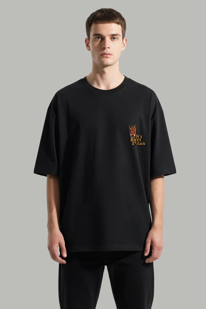 Steak Night Fridays" Heavyweight Graphic Tee – 100% Cotton Front view of Steak Night Fridays" Heavyweight Graphic Tee – 100% Cotton